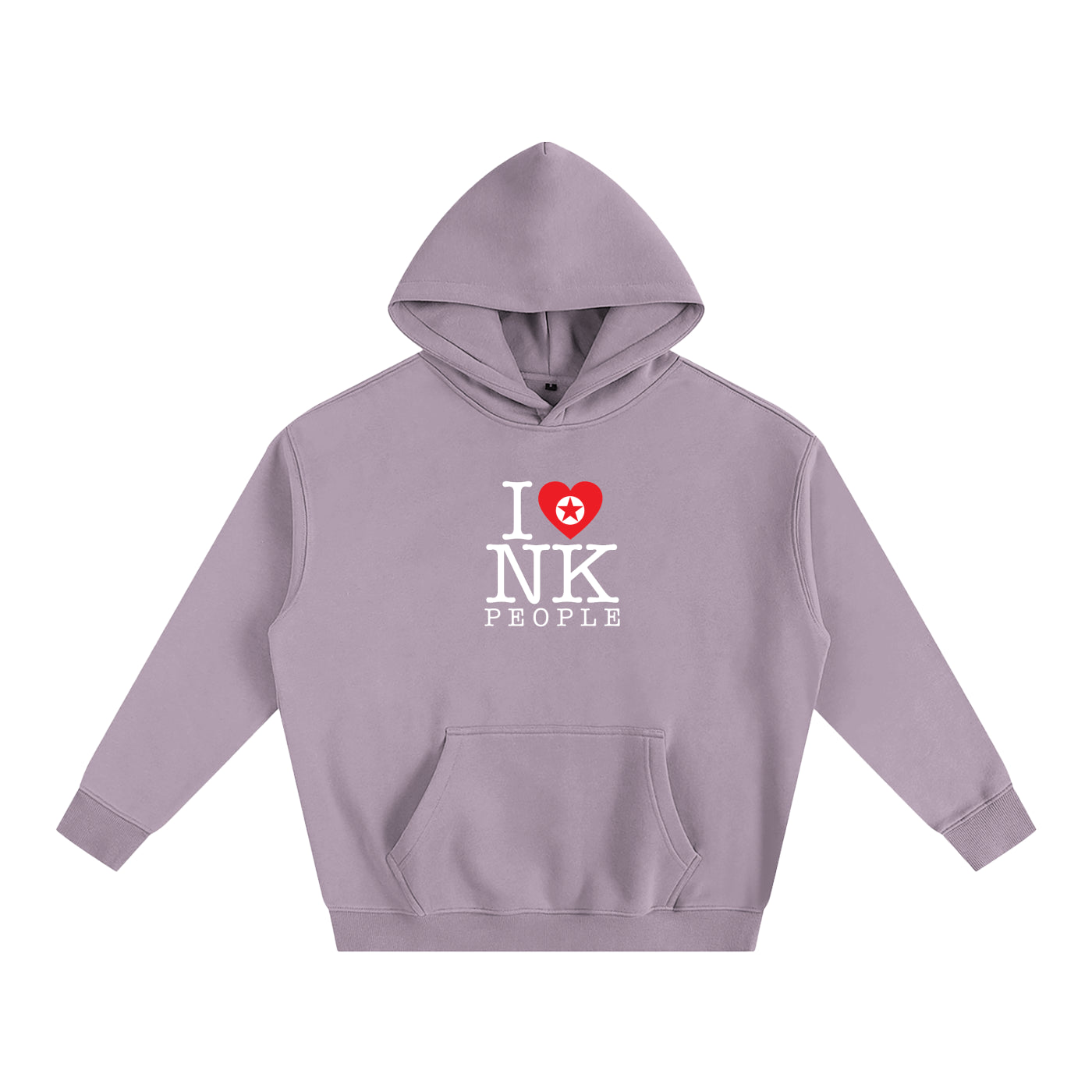"I LOVE NK PEOPLE" Fleeced Hoodie