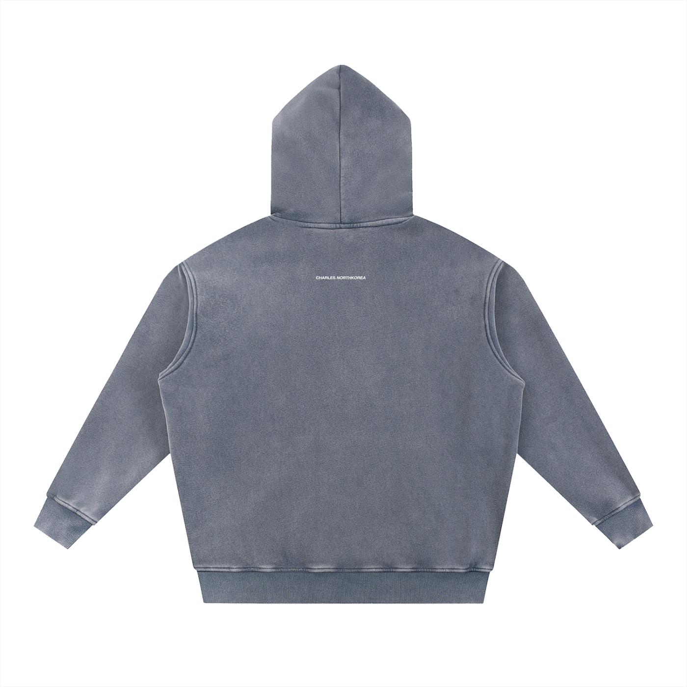 "North Korea" Fleeced Hoodie