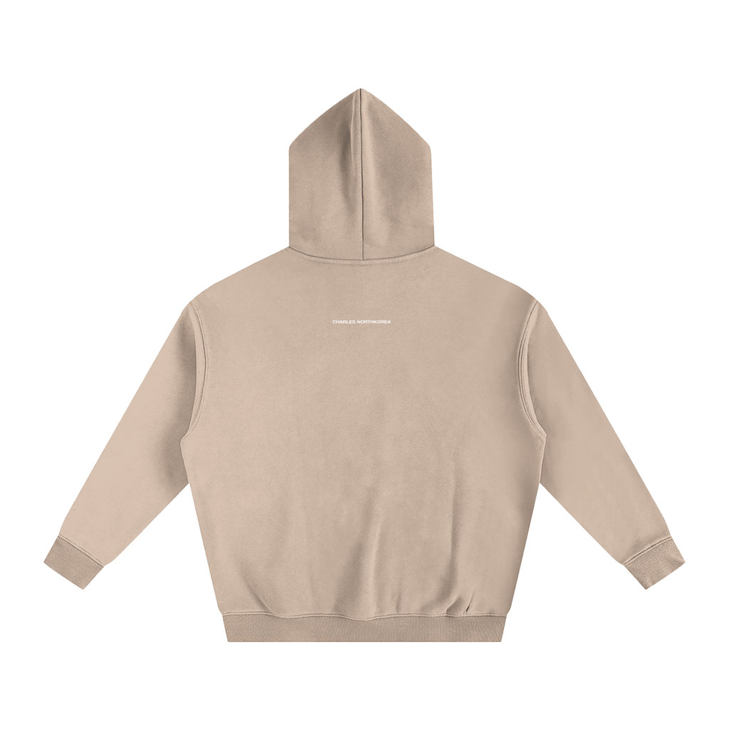"Perspective Changes Everything" Oversize Fleeced Hoodie