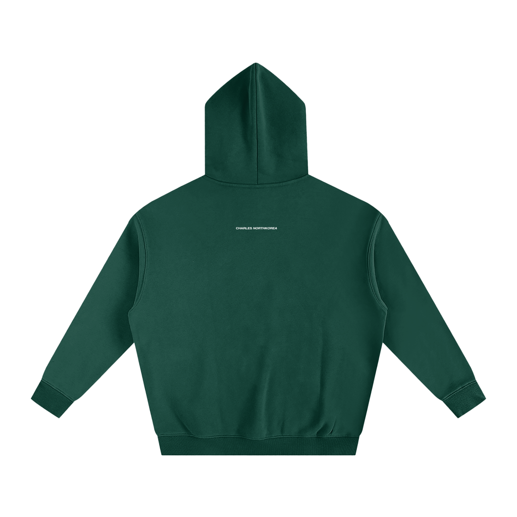 "Perspective Changes Everything" Oversize Fleeced Hoodie