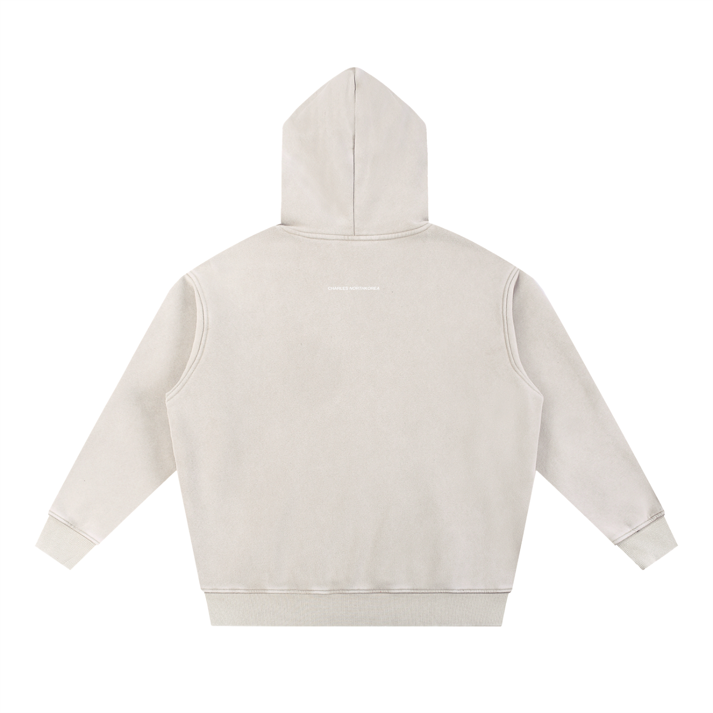 "North Korea" Fleeced Hoodie