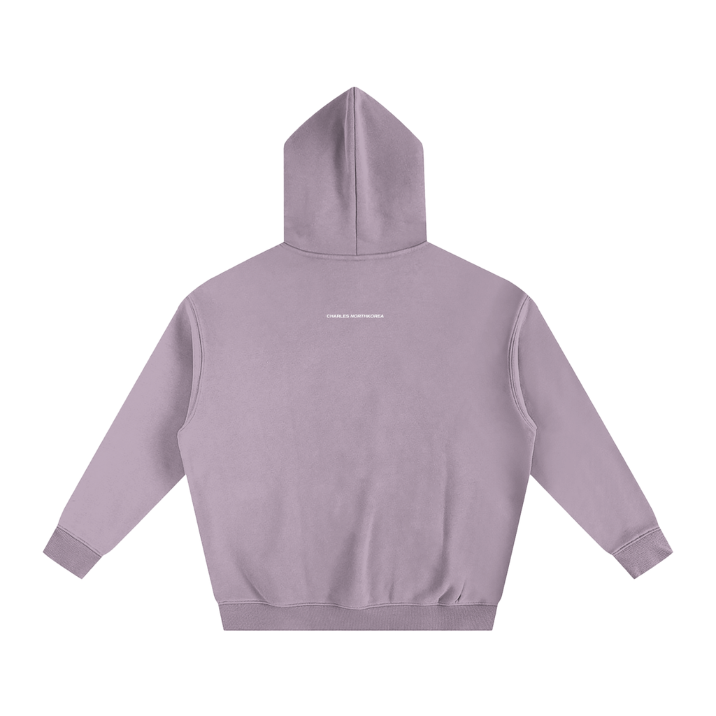 "Perspective Changes Everything" Oversize Fleeced Hoodie