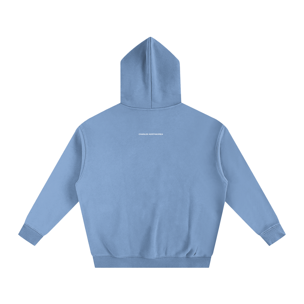 "Perspective Changes Everything" Oversize Fleeced Hoodie