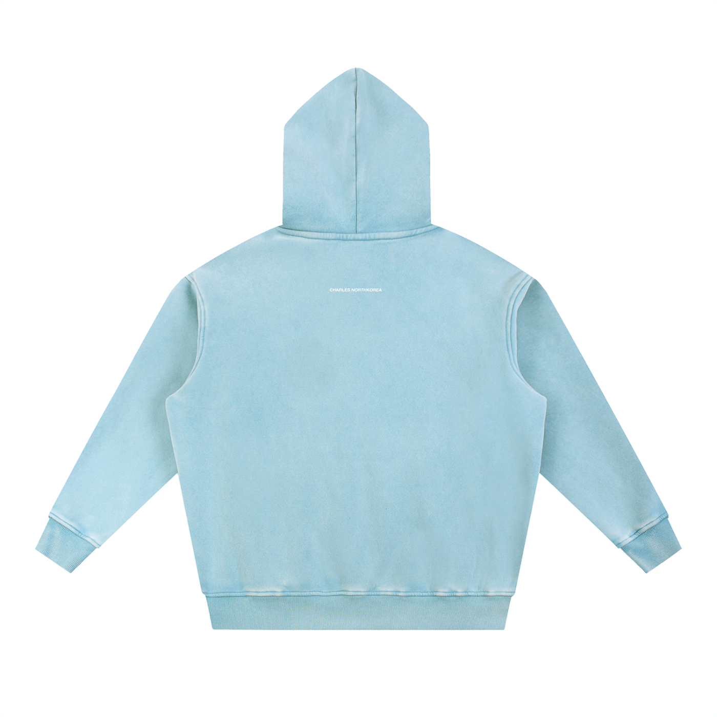 "North Korea" Fleeced Hoodie