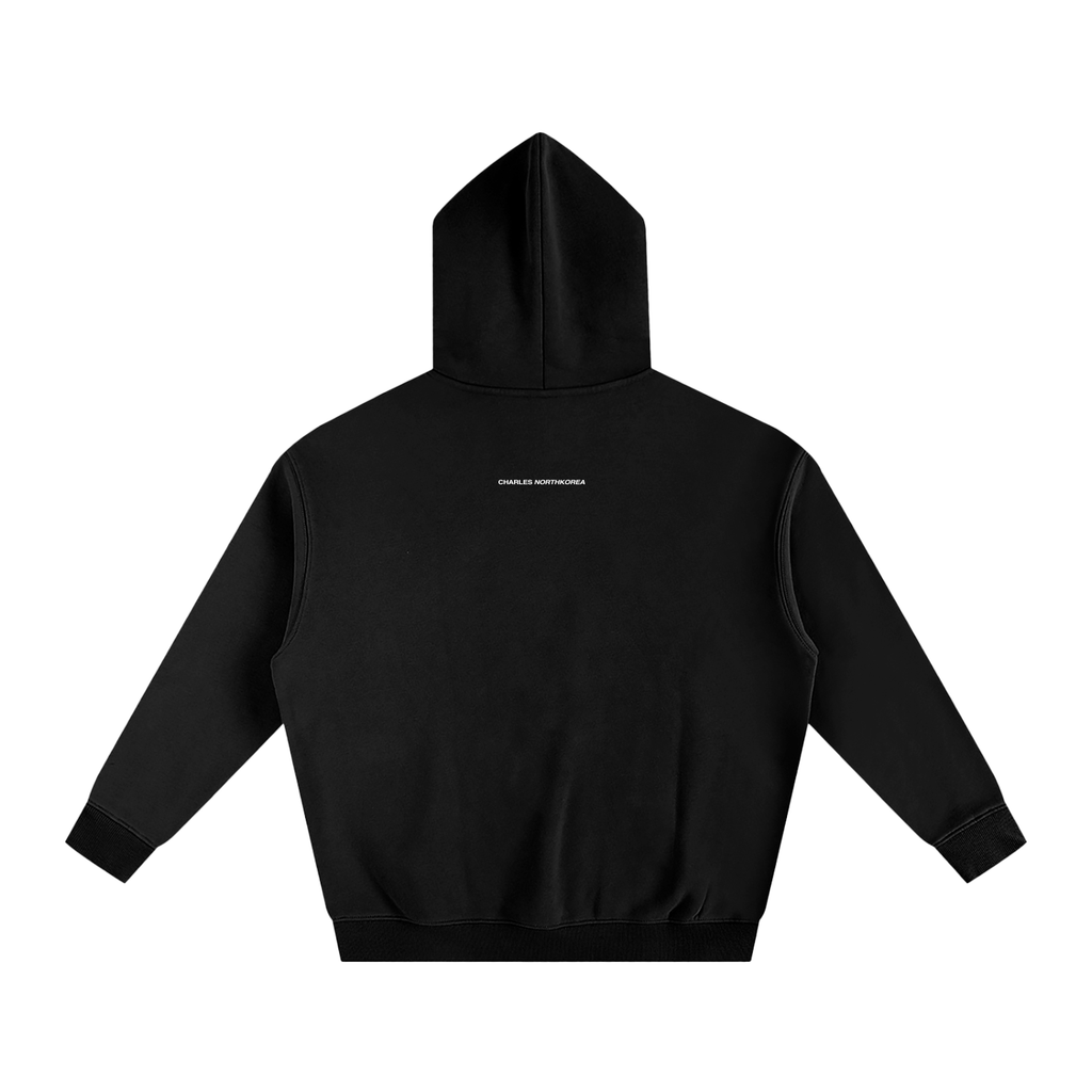 "Perspective Changes Everything" Oversize Fleeced Hoodie