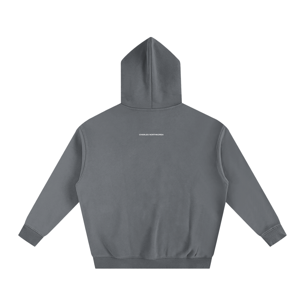 "Perspective Changes Everything" Oversize Fleeced Hoodie